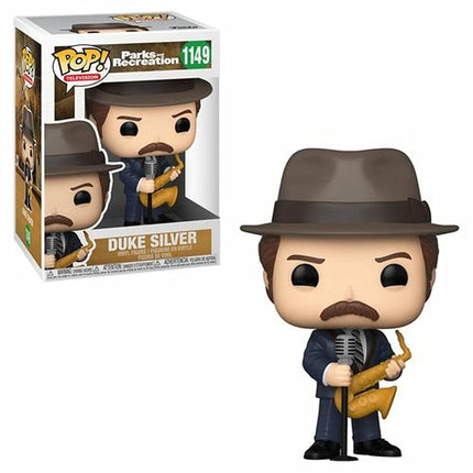Funko POP! TV: Parks and Rec - Ron Swanson - Duke Silver - Parks and Recreation - Collectable Vinyl Figure - Gift Idea - Official Merchandise - Toys for Kids & Adults - TV Fans