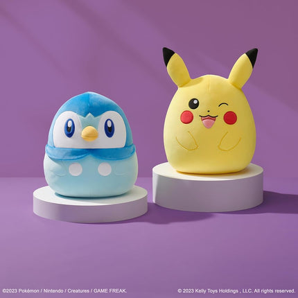 Squishmallows Original Pokémon 14-Inch Piplup Plush - Add Piplup to your Squad, Ultrasoft Stuffed Animal Medium Plush, Official Kelly Toy Plush