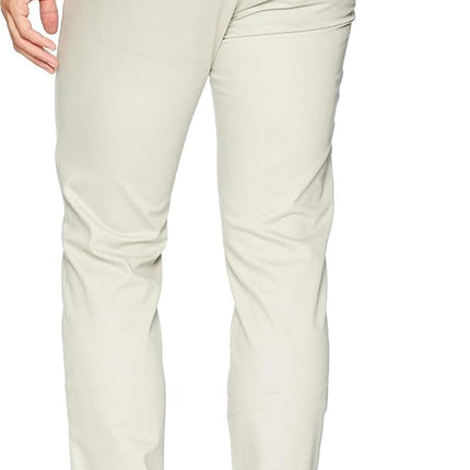DOCKERS Men's Slim Fit Signature Khaki Lux Cotton Stretch Pants, Cloud, 38W x 29L