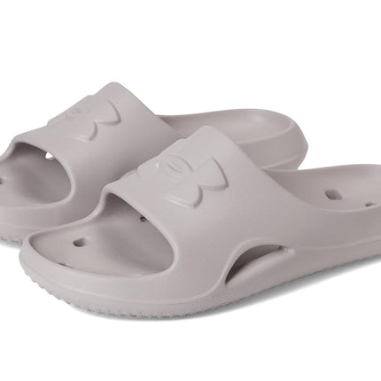 Under Armour Men's Locker V Slides, Quick-Drying Sliders for Locker Room, Shower, Beach, Cushioned Comfort Men's Flip Flops