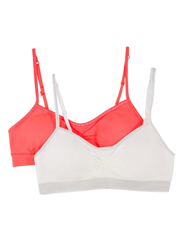 Fruit of the Loom Girls' Seamless Trainer Bra with