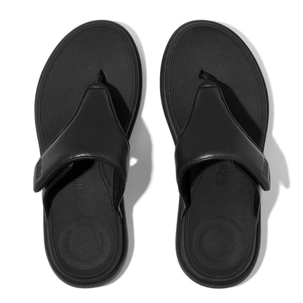 Fitflop F-MODE GO ADJUSTABLE FLATFORM TOE-POST SANDALS