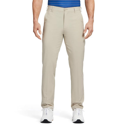 Pantalon Izod de golf Swingflex coupe droite devant plat décontracté pour homme, couleur kaki (R. Khaki), taille 32W / 30L