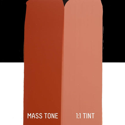 Reeves 101036 Tube de peinture acrylique Liquitex Basics, 118 ml, Rouge oxyde