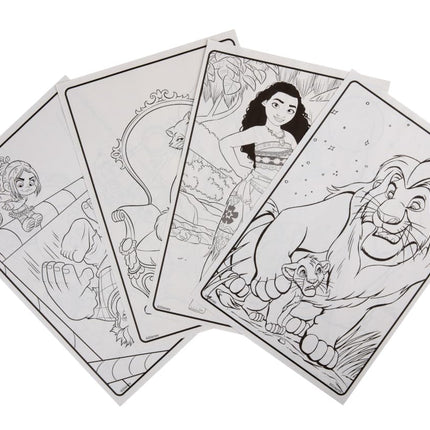 Crayola - Libro de colorear de Disney Animation con hojas de pegatinas, regalo para niñas y niños, a partir de 3 años
