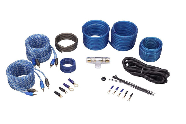Rockville RWK82 8 Gauge 4 Chan Car Amp Wiring Inst