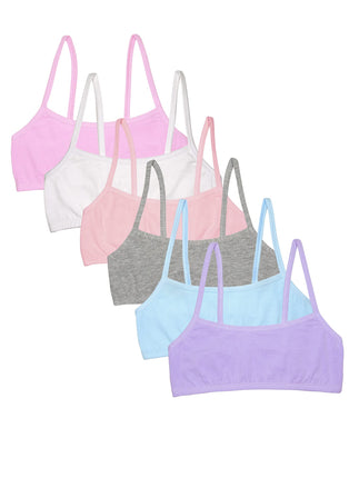 Fruit of the Loom Girls' Spaghetti Strap Sports Br