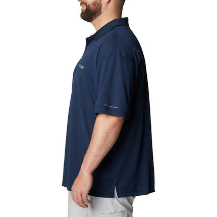 Columbia Men's Perfect Cast Polo Shirt, Collegiate Navy, XX-Small