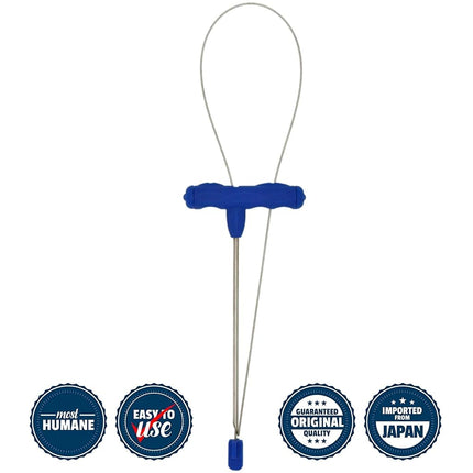 IKEJIME Rugged IKE Jime Kit: Ikijime Fish Spike with Shinkejime Stainless Steel Wire (Yellowtail, Sea Bass, Bream), Blue