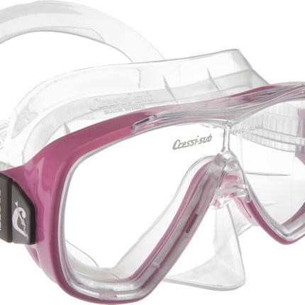 Cressi Single Lens Mask & Snorkel Set - Tempered G