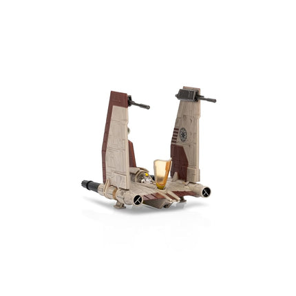 STAR WARS Micro Galaxy Squadron Caza Estelar V-19 Torrent - Vehículo de 12.7 cm con Alas Plegables y Estabilizador Vertical, más Figura Micro de 2.54 cm como Accesorio