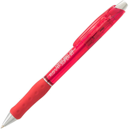 Bolígrafo Pentel RSVP Super RT, línea fina (0,7 mm), tinta roja - BX477-B