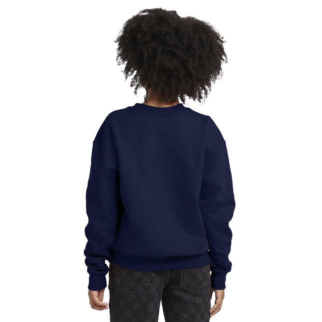 Hanes Boys Eco Smart Crew, Navy, X-Large