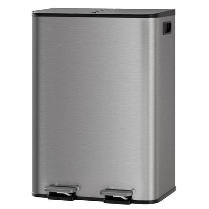 GarveeHome 2 x 8 Gallon Stainless Steel Double Tra