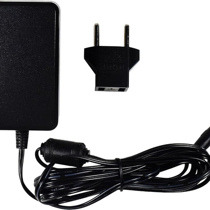 HQRP AC Adapter Works with Western Digital WD My Cloud WDBCTL0020HWT WDBCTL0030HWT WDBCTL0040HWT; 2TB 3TB 4TB NAS Network Storage, Power Supply Cord Plus European Plug Adapter HQRP