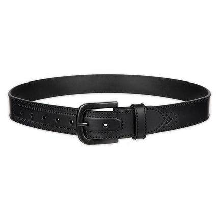 Dickies mens Industrial Strength Leather Belt – Workwear, Durable, Reinforced, Heavyweight, Black Heavy Stitch, X-Large (42-44)