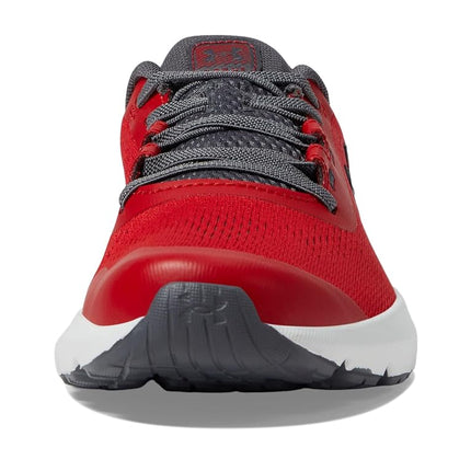 Under Armour Boys Ua Bps Surge 4 Ac Running Shoes, 600 Red Castlerock White, 11 Little Kid