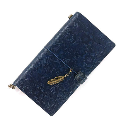 Refillable Leather Journal, Handmade Notebook with