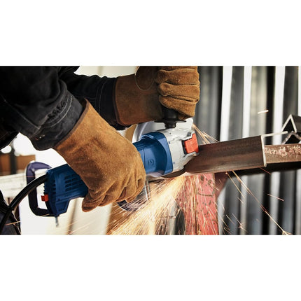 Bosch GWX10-45PE 4-1/2 in. X-Lock Ergonomic Angle Grinder with Paddle Switch