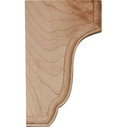 Ekena COR02X02X04CPRW 2 1/2-Inch Width x 2 3/4-Inch Depth x 4 1/2-Inch Height Capistrano Mission Corbel - Rubber Wood