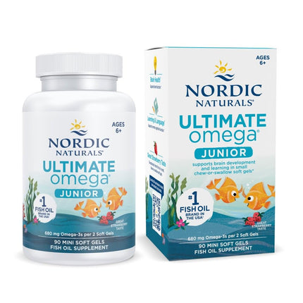 Nordic Naturals Ultimate Omega Junior 90 ct strawb