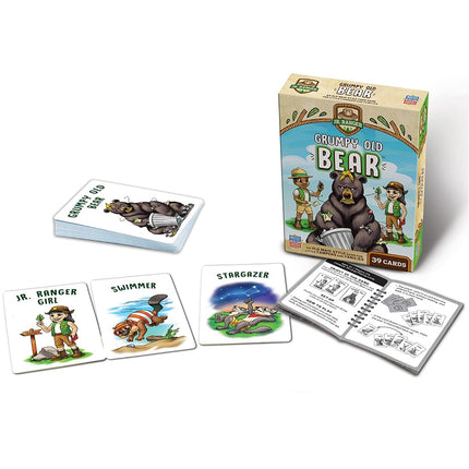 Baby Fanatics 41978: Jr. Ranger - Juego de cartas infantil Grumpy Old Bear