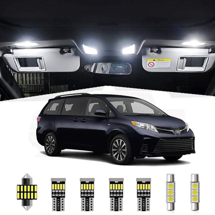 AWALITED 15pcs Sienna Interior LED Lights Kit Supe