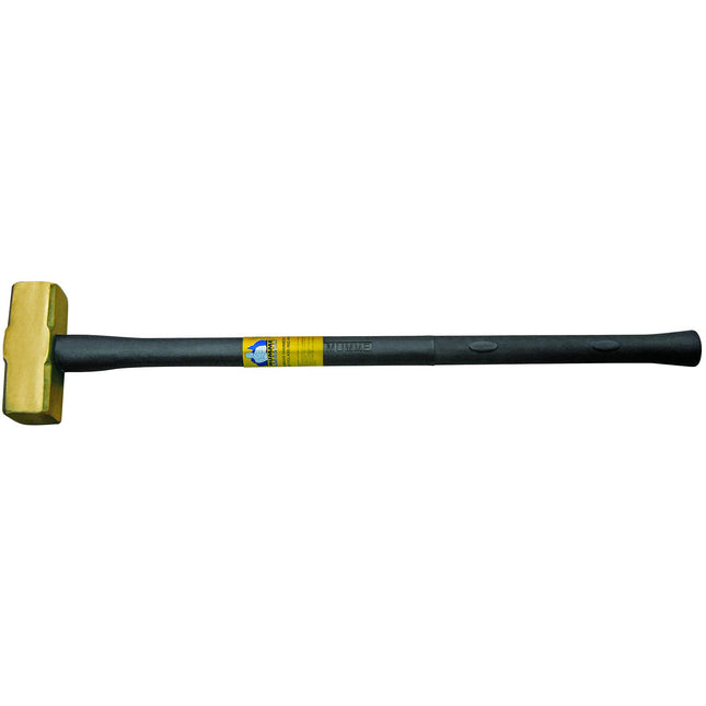 Klein Tools 7HBRFRH07 Brass Sledgehammer, Rubber H