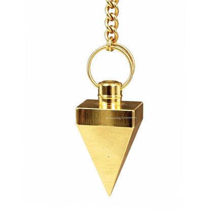 Amazing Gemstone Healing Metal Pendulums for Divin