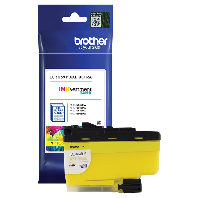 BROTHER LC3039Y ink cartridge Original Yellow 1 pc