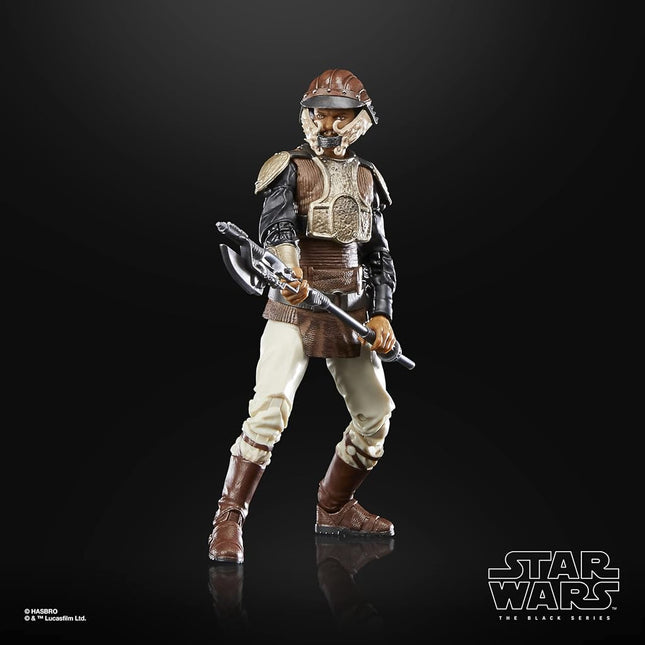 Star Wars Hasbro Wars The Black Series Lando Calrissian, Wars: Return of Jedi 6-Inch Action Figures, F7077, Multicolor