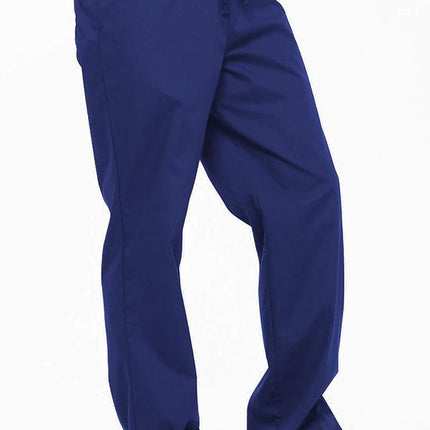 Dickies Women and Men Natural Rise Pant with 2 Pockets and Adjustable Drawstring, 83006, Galaxy Blue, X-Large