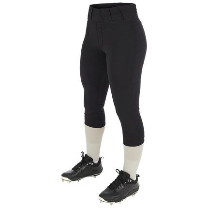 Pantalon de softball CHAMPRO Zen pour filles, noir