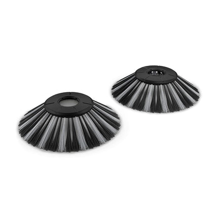 Kärcher side broom with special bristle for moist and fine-grained waste such as leaves for the S 6 to S 6 Twin sweepers, black