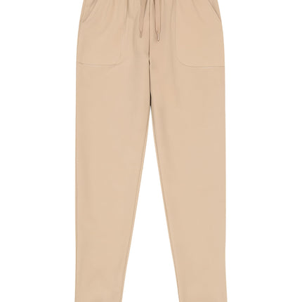 Izod Girls' School Uniform Performance Jogger, Kha