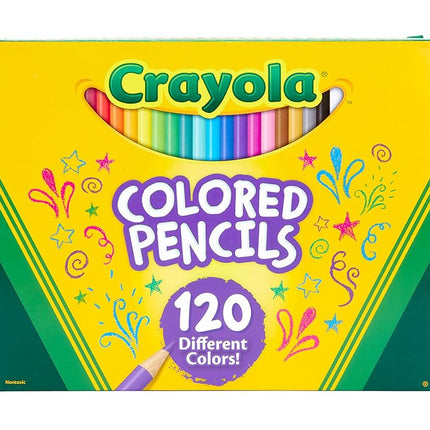 Crayola 68-8020 120 Count Colored Pencils