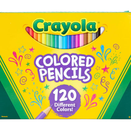Crayola 68-8020 120 Count Colored Pencils