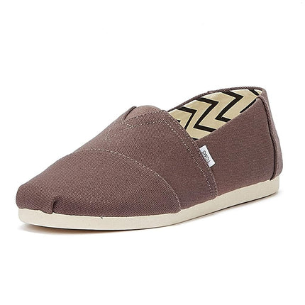 TOMS Men's Loafer Flat, Grey, 7 UK