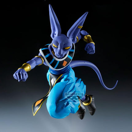 BANPRESTO Beerus (Vs Goku Super Saiyan God) Dragon Ball Super Action Figure - Match Makers 15cm - Multicolor BP29201P - Collectible Figure - Optimal for Anime Fans