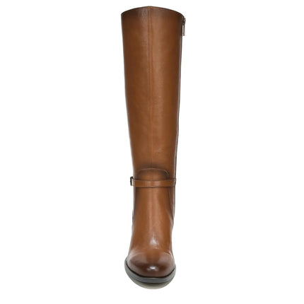 Naturalizer Womens Kalina Knee High Tall Boots Cider Spice Brown Leather 8.5 M