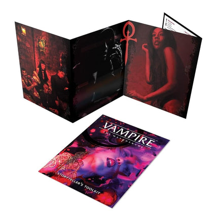 Renegade Game Studios | Vampire The Masquerade 5th Edition: Storyteller’s Screen & Toolkit | Roleplaying Game Accessory | Ages 18+