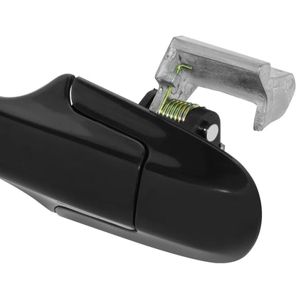 Manija de puerta exterior trasera izquierda DNA MOTORING compatible con Honda Accord Sedán 03-07, negra, OEM-DHO-01087