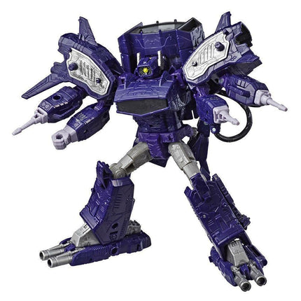 Transformers Generations War for Cybertron: Asedio Clase Líder WFC-S14 Figura de Acción Shockwave