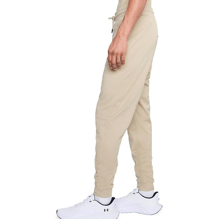 Under Armour Men's Sportstyle Tricot Joggers, (299) City Khaki / / Black, X-Large Tall