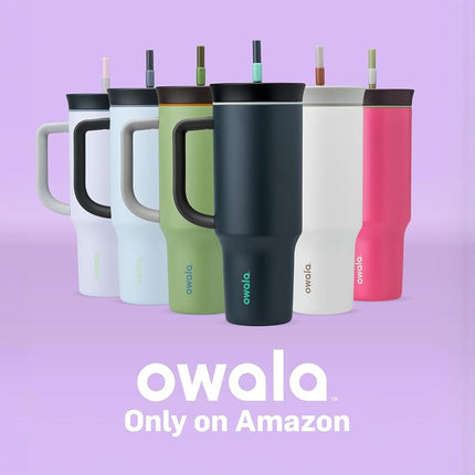 Owala Tumbler Stainless Steel Water Bottle 40 oz Tropical