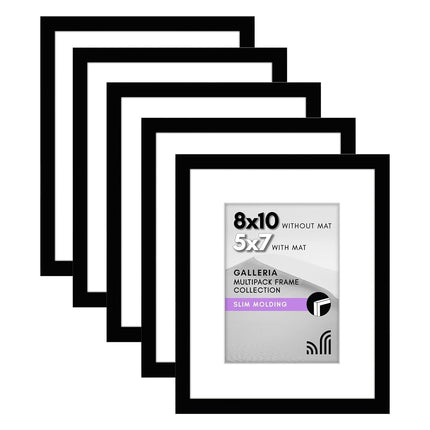 Americanflat 8x10 Photo Frame with Polished Plexi 