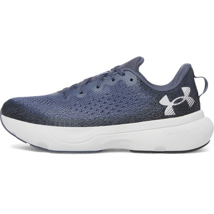 Under Armour Men's Infinite Sneaker, (044) Downpour Gray/Black/White, 10.5 UK