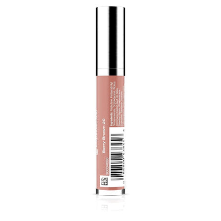 Neutrogena Hydro Boost Hydrating Lip Shine, Berry Brown 20, 0.10 Ounce