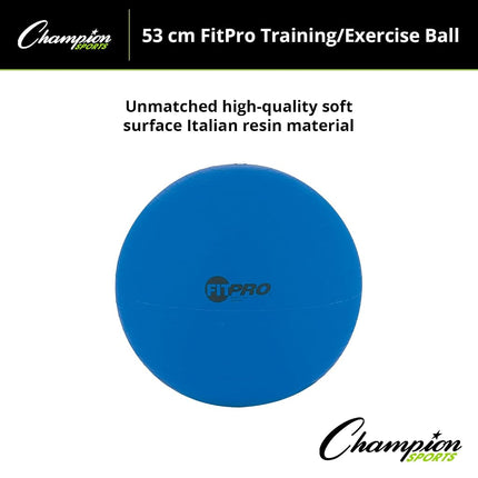 Champion Sports 53 CM FITPRO TRAINING & EXERCISE BALL