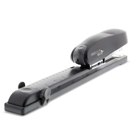 Rapesco 1480 ECO 790 Heavy Duty Long Arm Stapler with 2000 Staples, 50 Sheet Capacity, Charcoal
